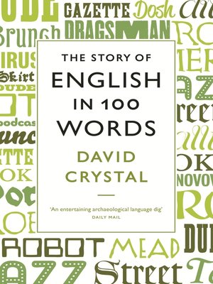 The Story of English in 100 Words - ebook